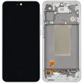 OLED Assembly With Frame Compatible For Samsung Galaxy A56 5G (A566 / 2025) (Refurbished) (Olive)