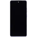 LCD Assembly With Frame Compatible For Motorola Moto G Power 5G (XT2515 / 2025) (Refurbished) (Slate Gray)