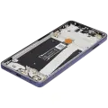 LCD Assembly With Frame Compatible For Motorola Moto G Power 5G (XT2515 / 2025) (Refurbished) (Slate Gray)