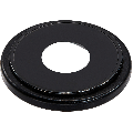Back Camera Lens With Bracket & Bezel Compatible For iPhone 16e (Black) (Premium)