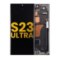 OLED Assembly With Frame Compatible For Samsung Galaxy S23 Ultra 5G (US & International) (Assembled) (Graphite)