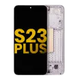 OLED Assembly With Frame Compatible For Samsung Galaxy S23 Plus 5G (US & International) (Refurbished) (Lavender)