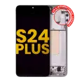 OLED Assembly With Frame Compatible For Samsung Galaxy S24 Plus 5G (US & International Version) (Refurbished) (Jade Green)