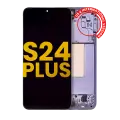 OLED Assembly With Frame Compatible For Samsung Galaxy S24 Plus 5G (US & International Version) (Refurbished) (Cobalt Violet)