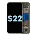 OLED Assembly With Frame Compatible For Samsung Galaxy S22 5G (Service Pack) (Violet)