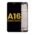 OLED Assembly With Frame Compatible For Samsung Galaxy A16 4G (A165 / 2024) (Refurbished) (All Colors)