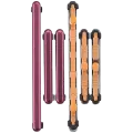 Hard Buttons (Power / Volume / Bixby) Compatible For Samsung Galaxy S9 / S9 Plus (Burgundy Red)