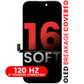 OLED Assembly Compatible For iPhone 16 (Aftermarket Pro: XO7 Soft)